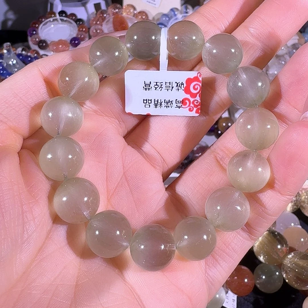 水晶手链未镶嵌蕾天然巴西兔毛手串