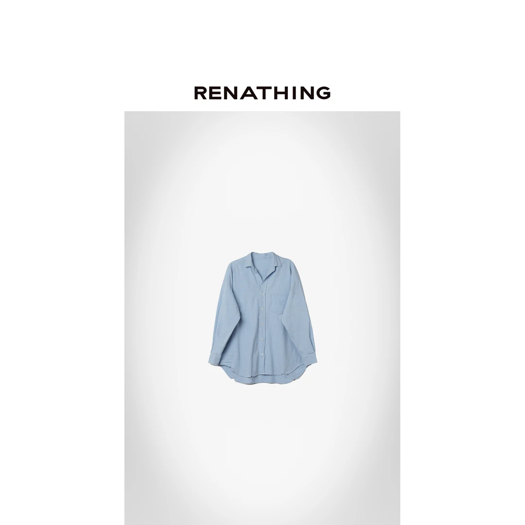 【RENATHING】松弛感简约百搭衬衫