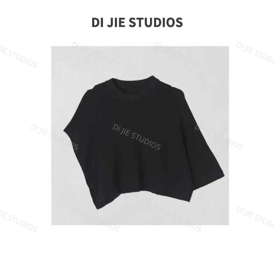 DI JIE STUDIOS小众设计简约纯色休闲百搭女士披肩 2408#