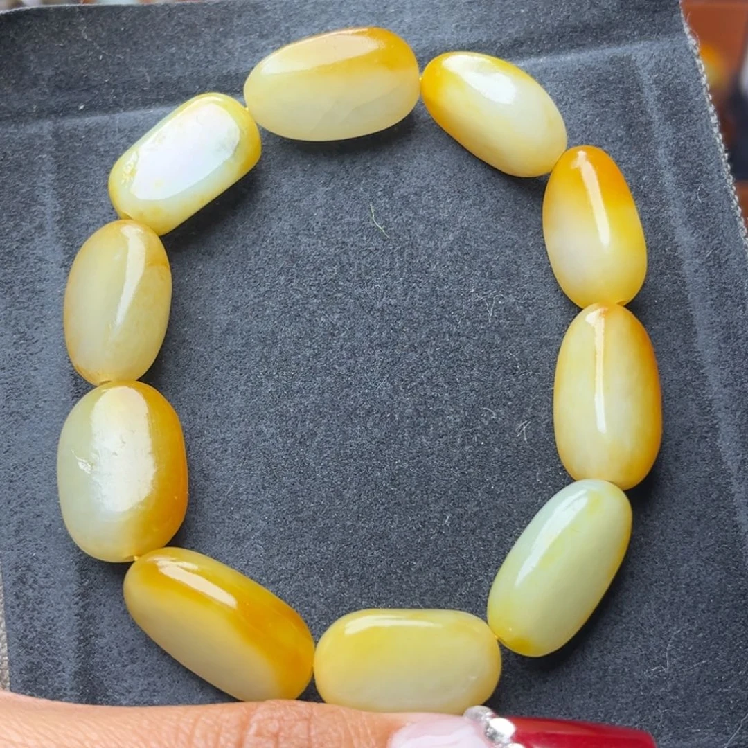 未镶嵌手串和田玉