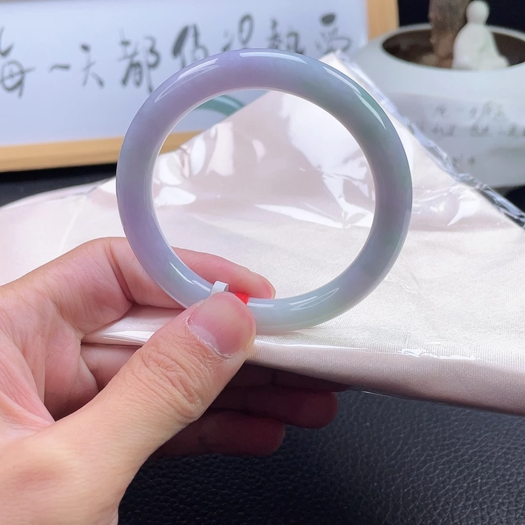 翡翠未镶嵌手镯手镯54.4
