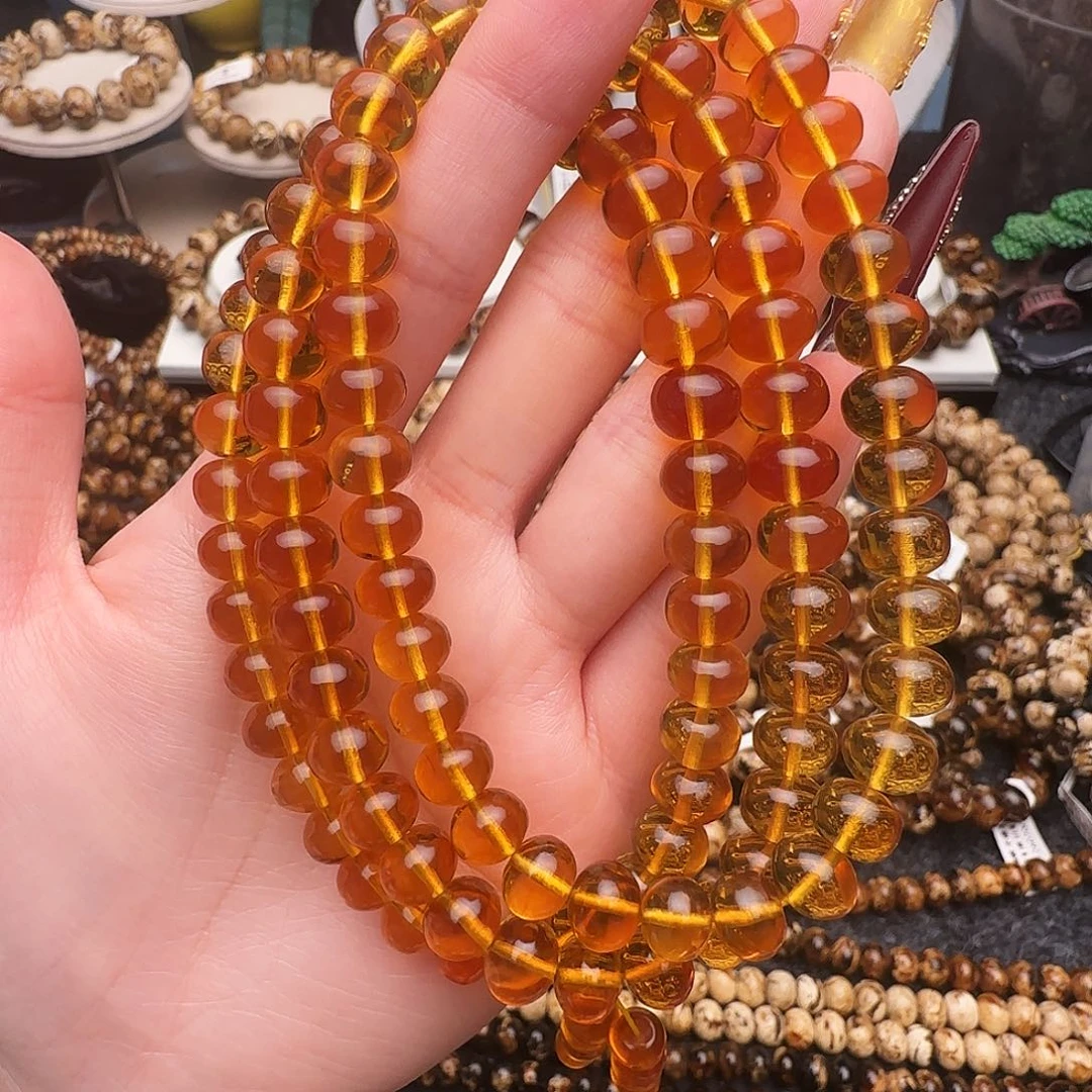 琥珀未镶嵌手链抚顺琥珀