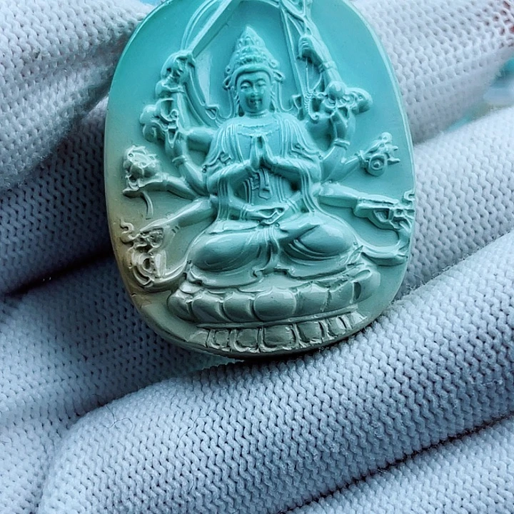 绿松石未镶嵌珠宝奇石