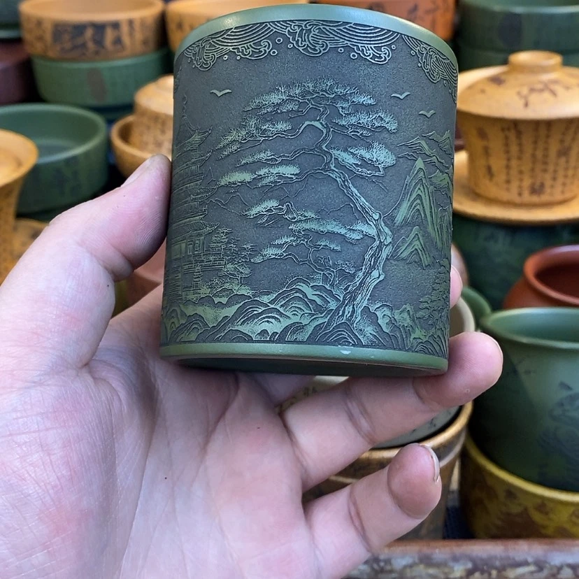 【闪购商品】紫砂杯子宜兴全手工紫砂杯