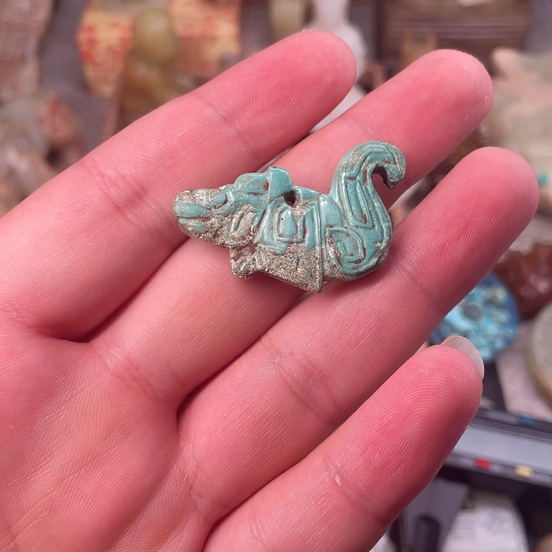 和田玉（糖玉）未镶嵌挂件发*哥