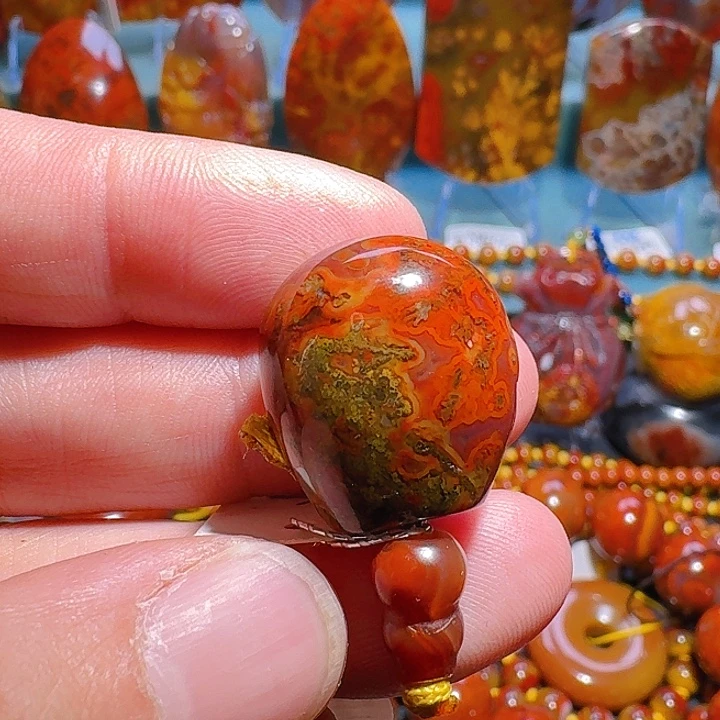 未镶嵌玛瑙/玉髓珠宝半成品