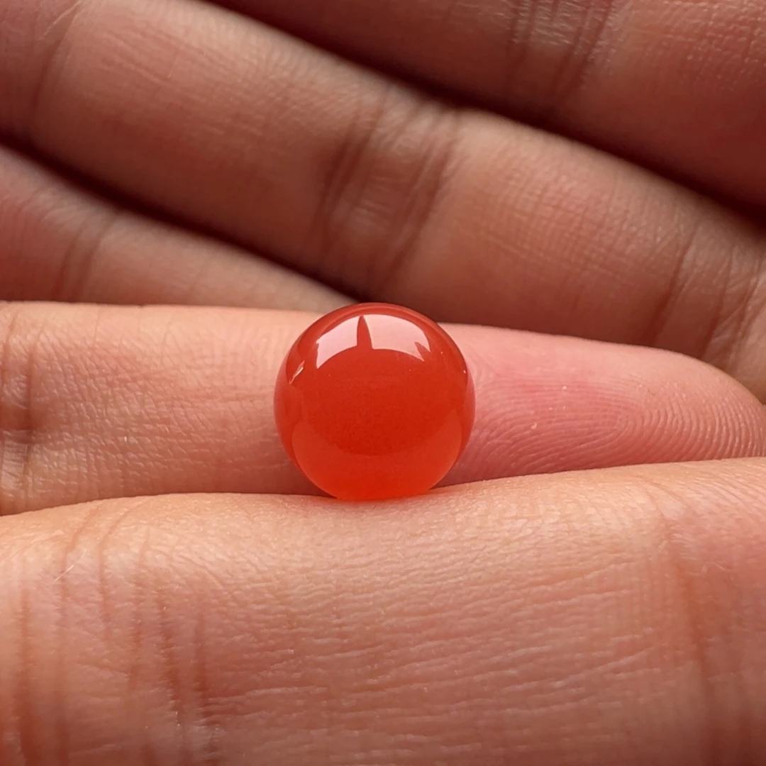 南红玛瑙未镶嵌圆珠9.5