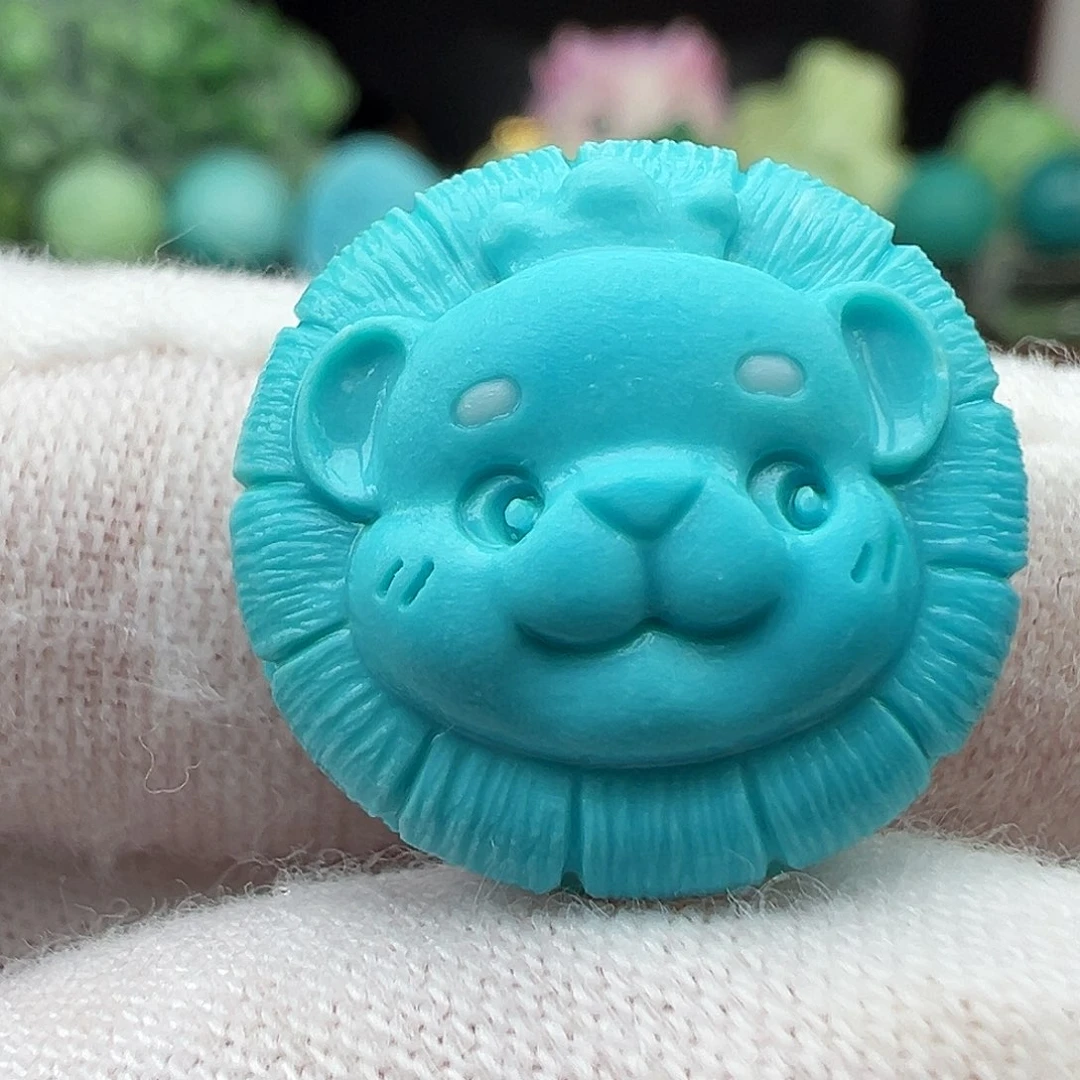 绿松石未镶嵌主播万丽