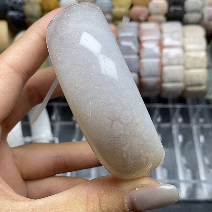 硅化玉未镶嵌好看58.5