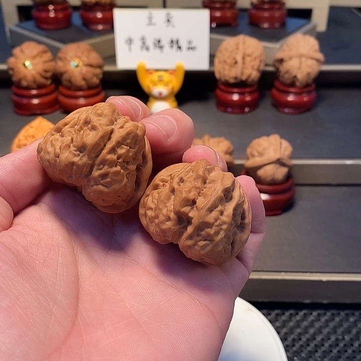 文玩核桃把件程*蛤蟆