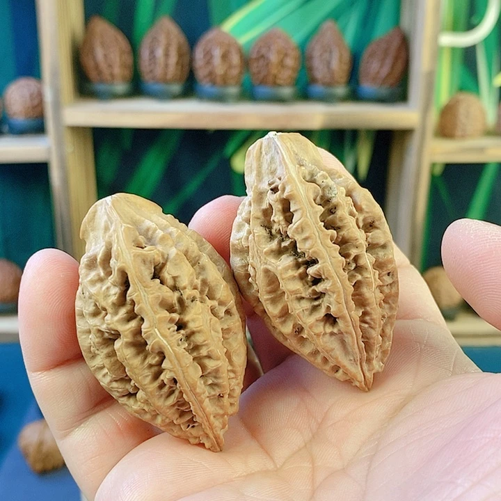 吊坠文玩核桃萝卜锤57高