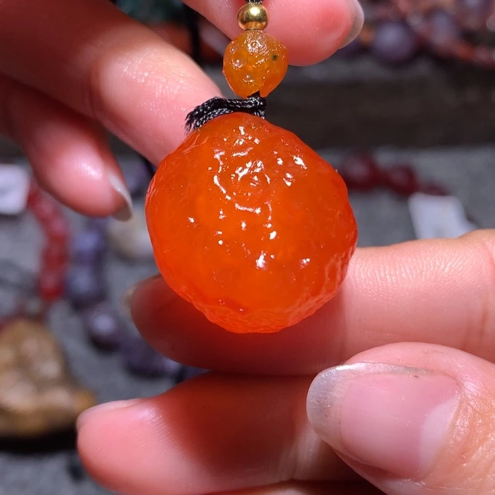 未镶嵌玛瑙/玉髓珠宝半成品