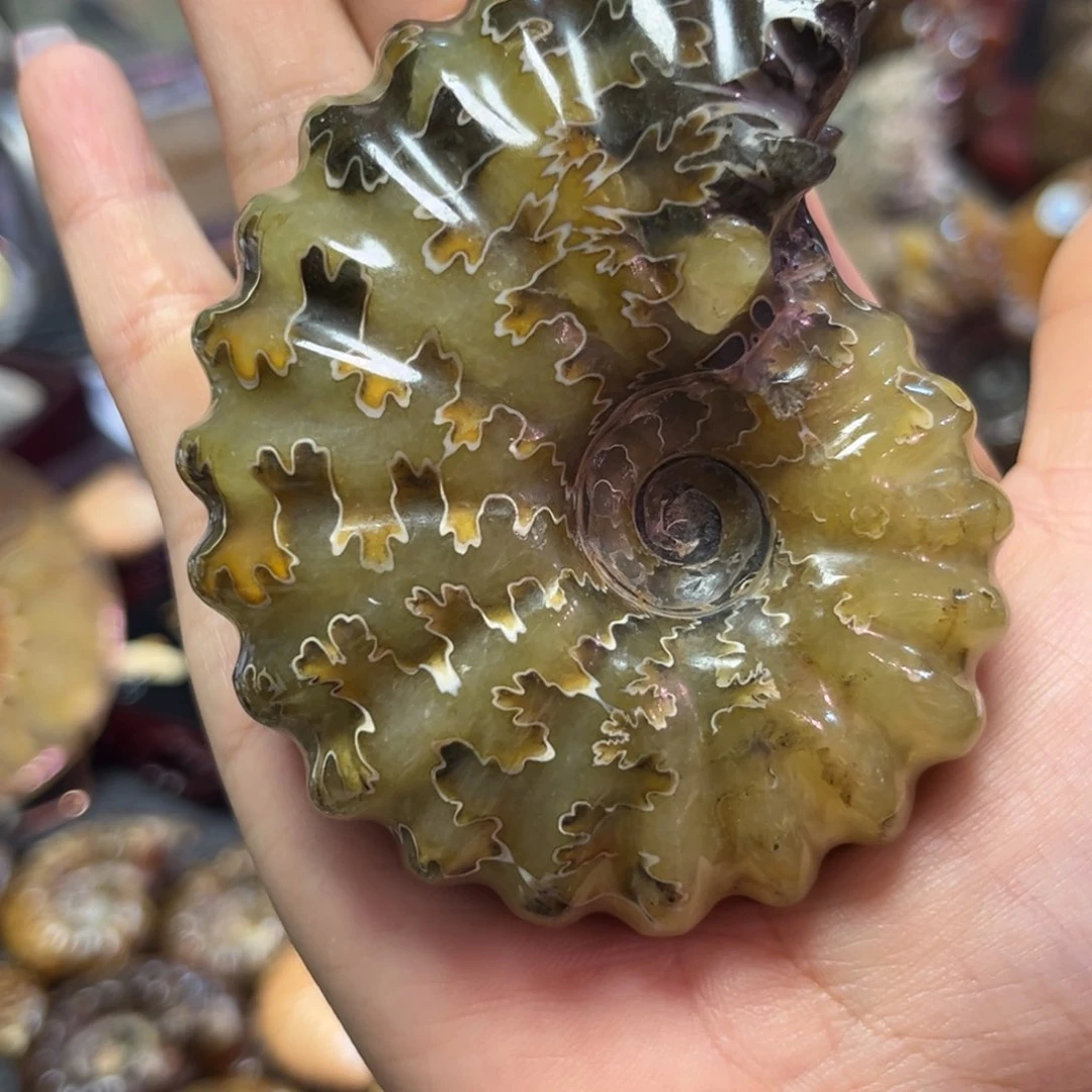 石材幸***子摆件挂件手把件