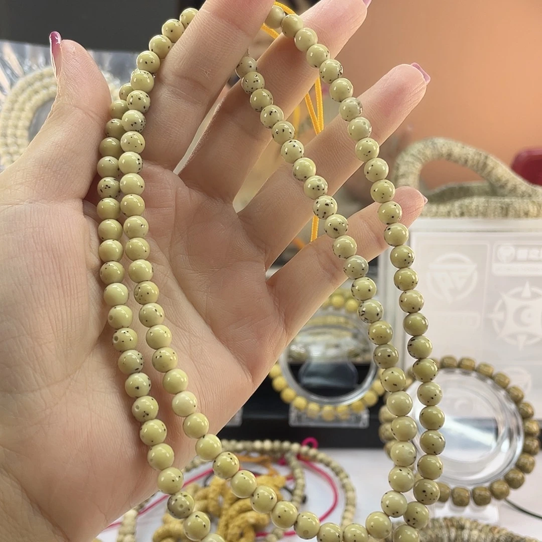 星月菩提吊坠小糖豆 108