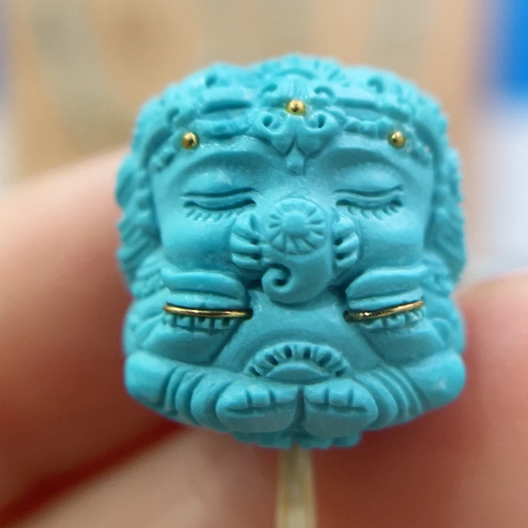 未镶嵌绿松石珠宝奇石