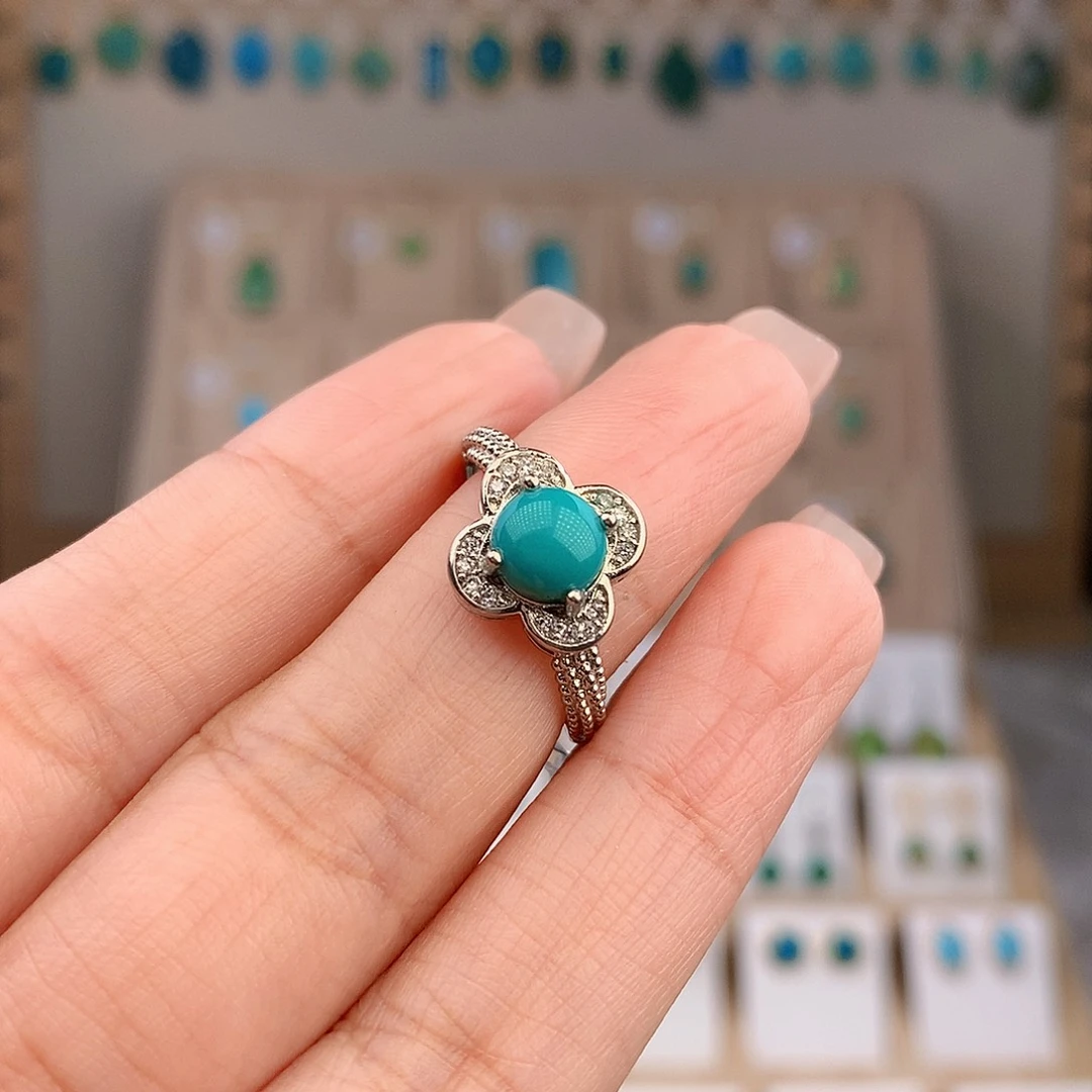 绿松石未镶嵌戒指