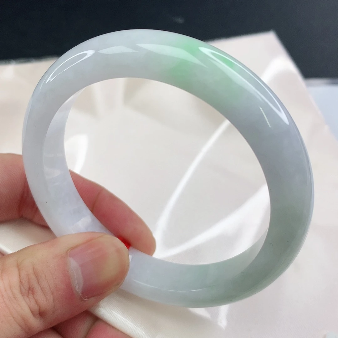 翡翠手镯未镶嵌4016圈57.8