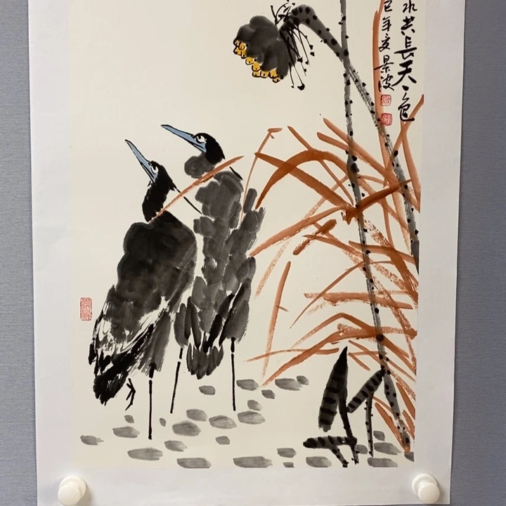 国画亲笔手绘原创