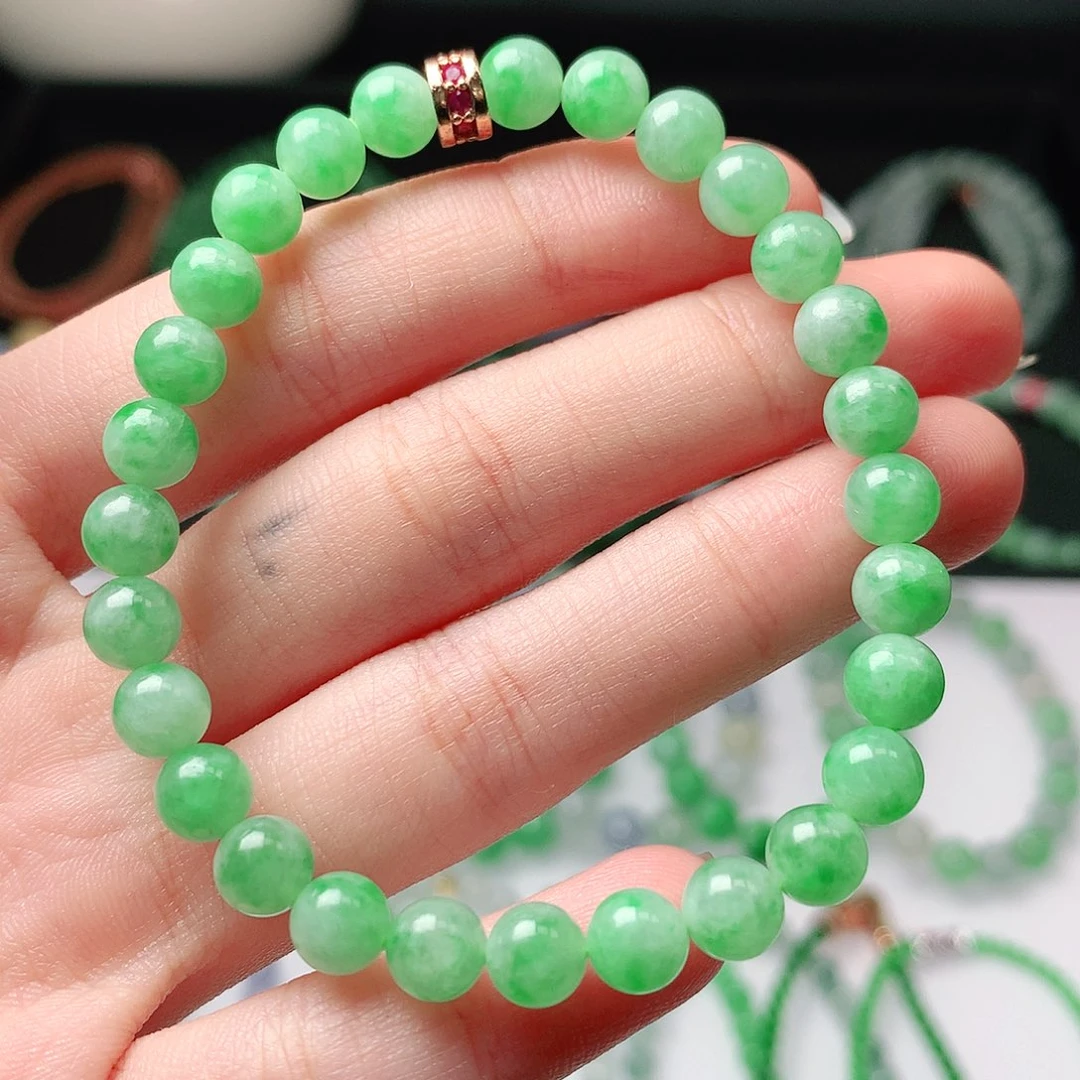 翡翠未镶嵌手链翡翠