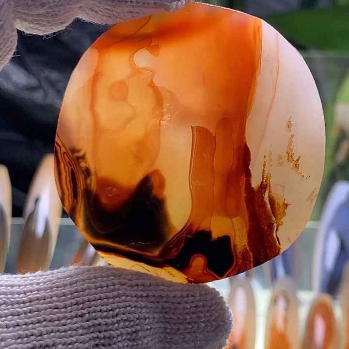 未镶嵌玛瑙/玉髓珠宝半成品149