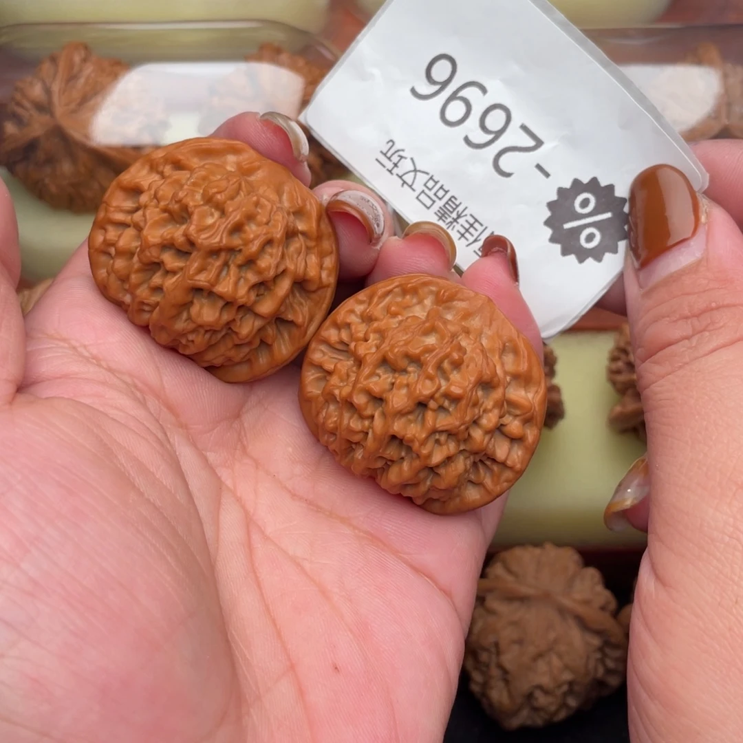 念***爸文玩核桃把件38头货秦闷