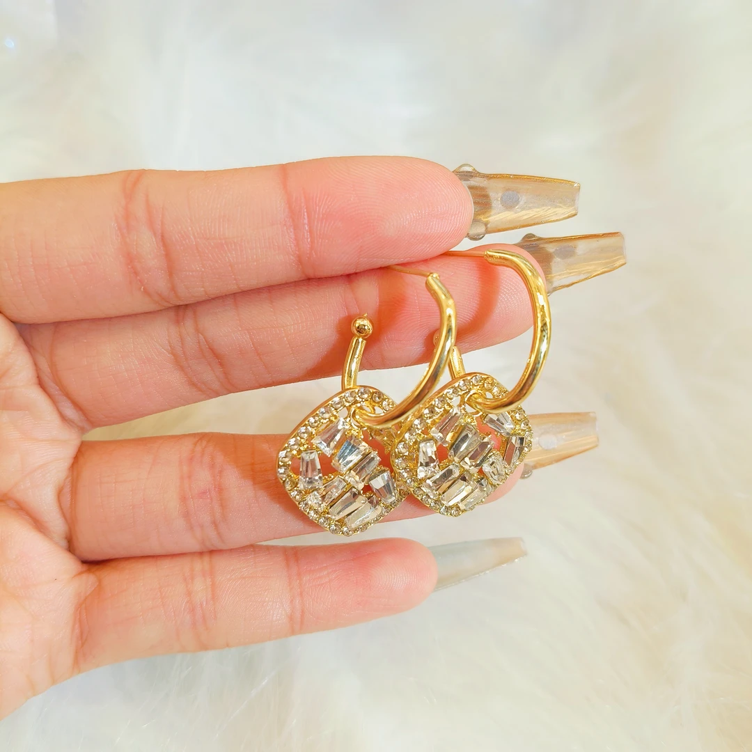 铜合金耳饰 91号气质轻奢时尚百搭复古小众简约素款