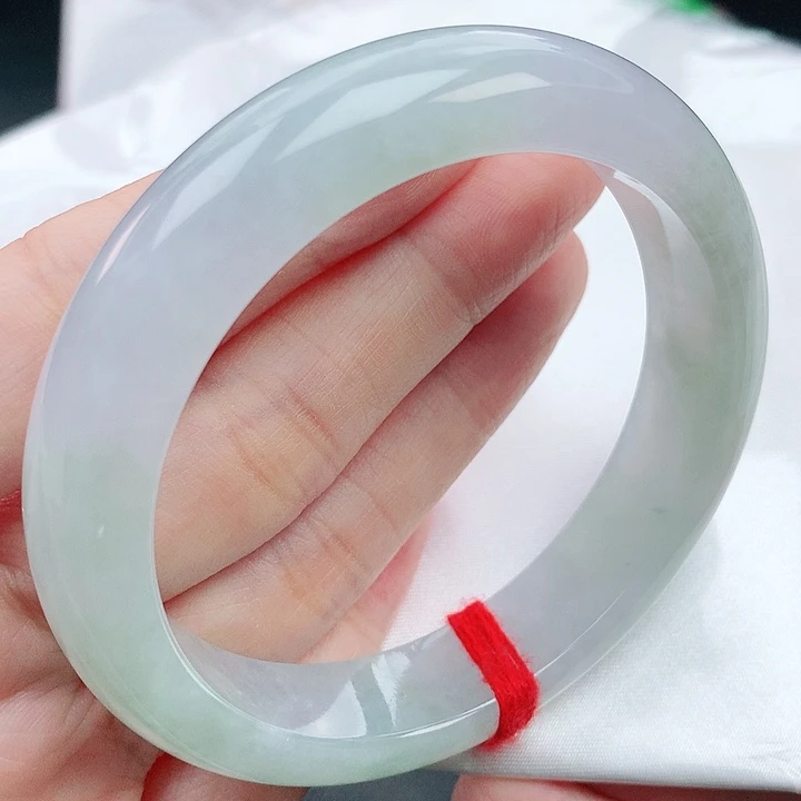 翡翠手镯未镶嵌57圈口140010