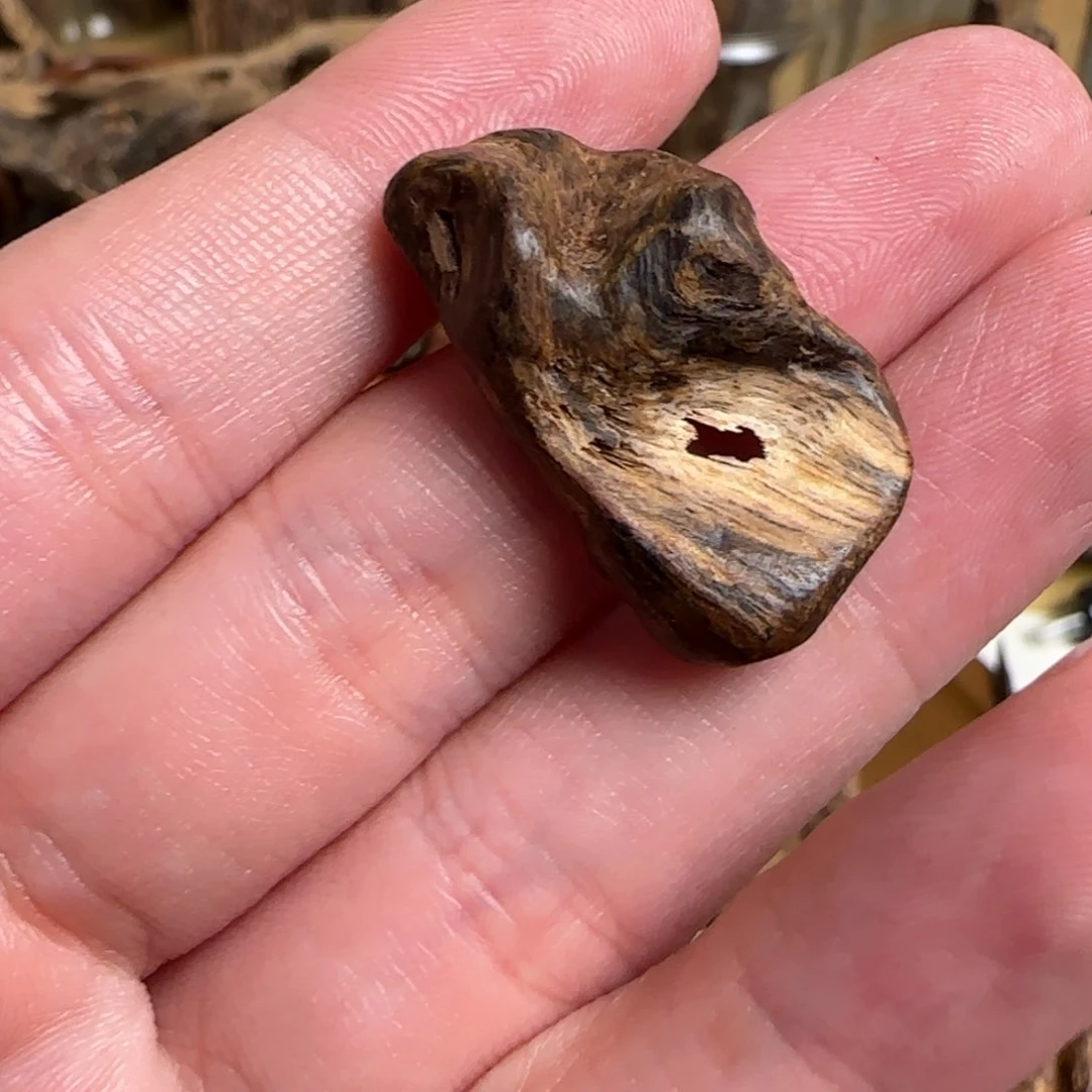 竹**鞋文莱留疤沉水树心沉香1.5克