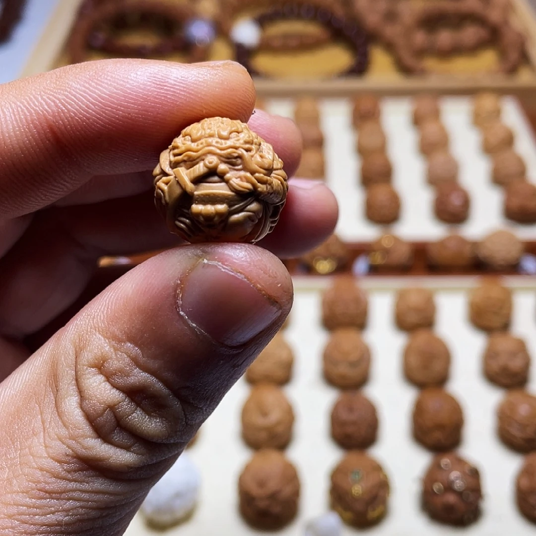 吊坠猴头核桃17左右猴头核桃蝉霸天微瑕