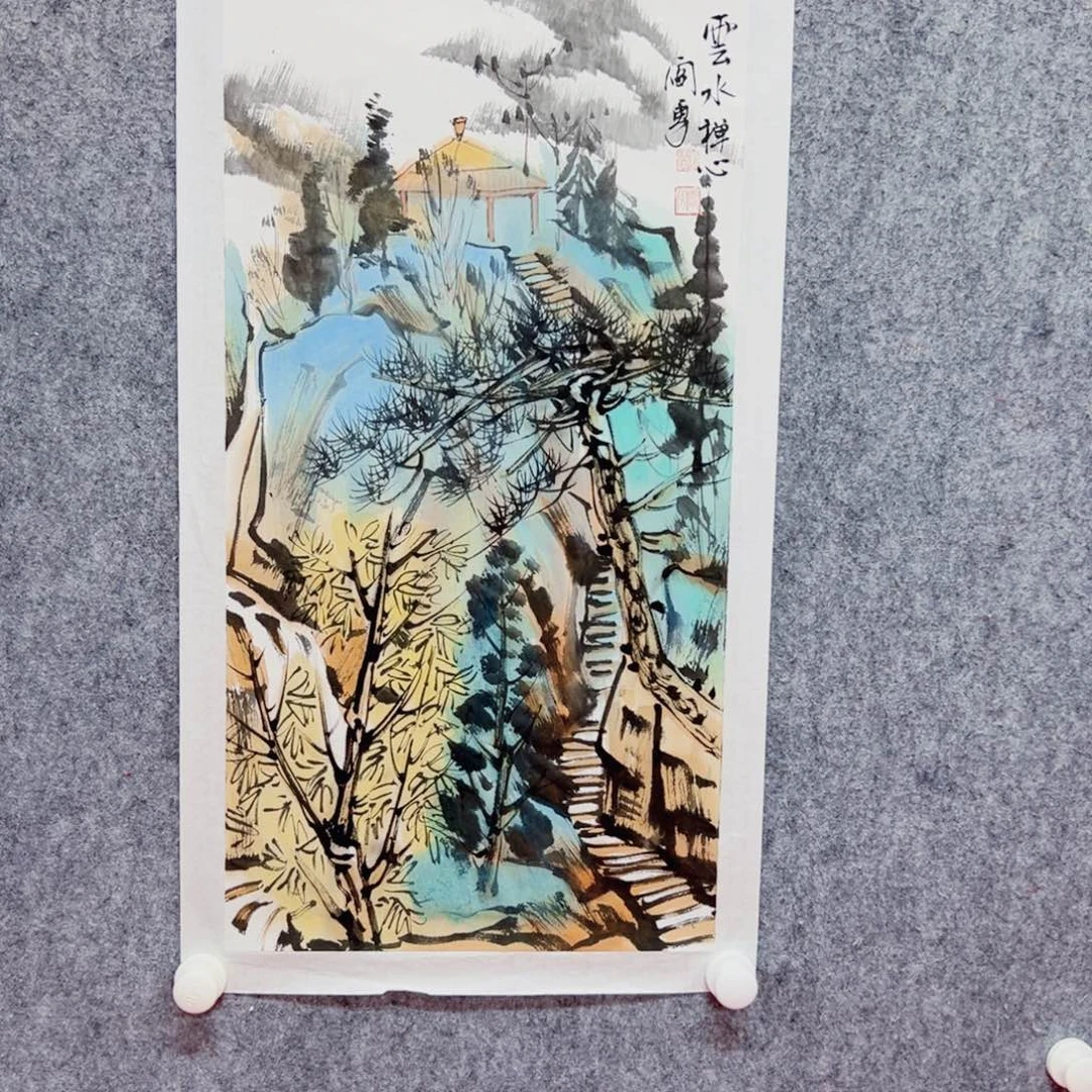 国画闫勇老师国画作品