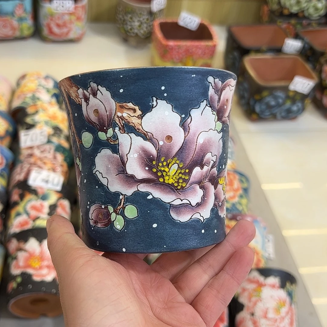 景德镇炫彩手绘口10.5