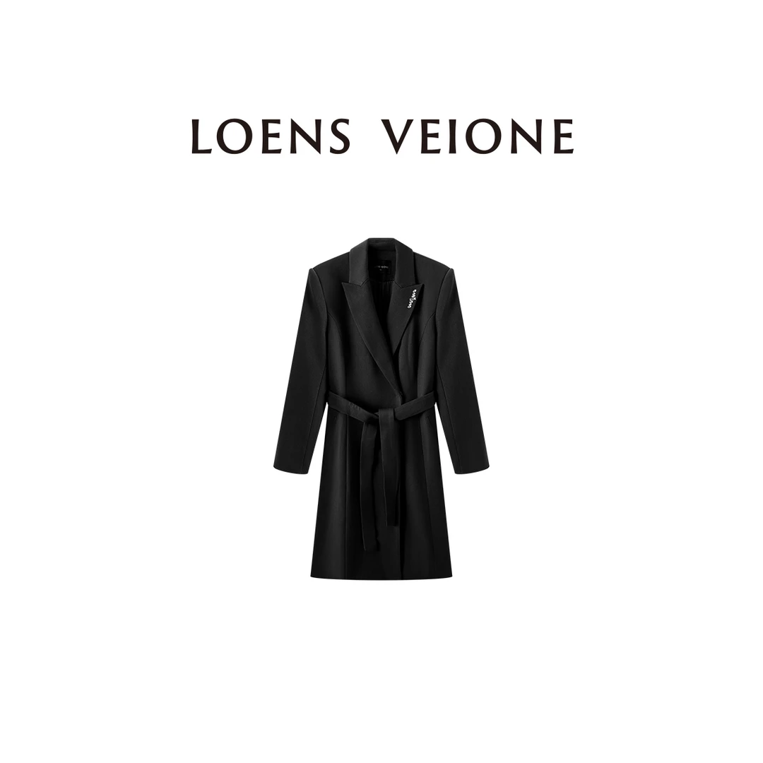 LOENS VEIONE/罗拉【鲲之梦境】秋季新款定制款时尚大衣25CVDK0018Y