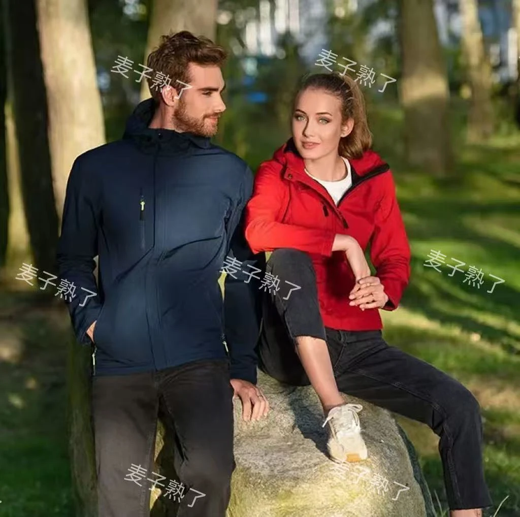 德家户外牛货 防风防水 男女户外登山徒步软壳冲锋衣
