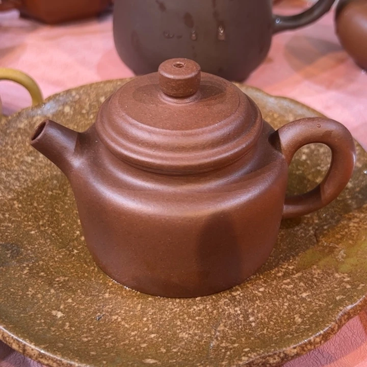 茶壶紫砂新款得中130cc