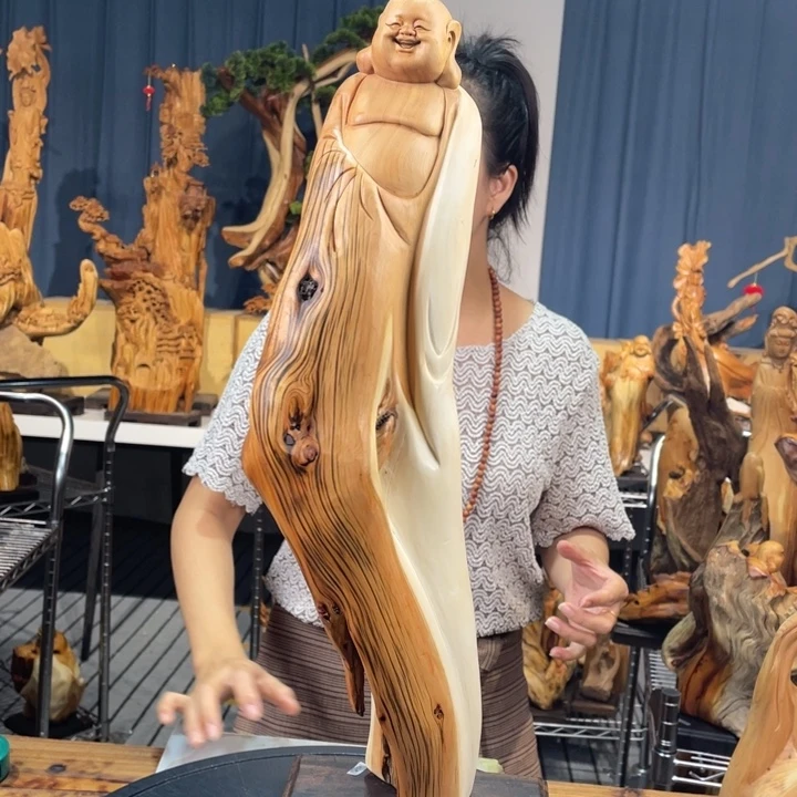 柏木（崖柏）随型摆件