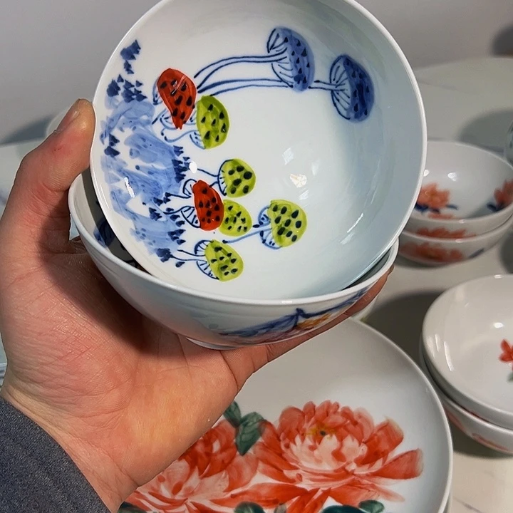 瓷?**?景德镇纯手工手绘陶瓷