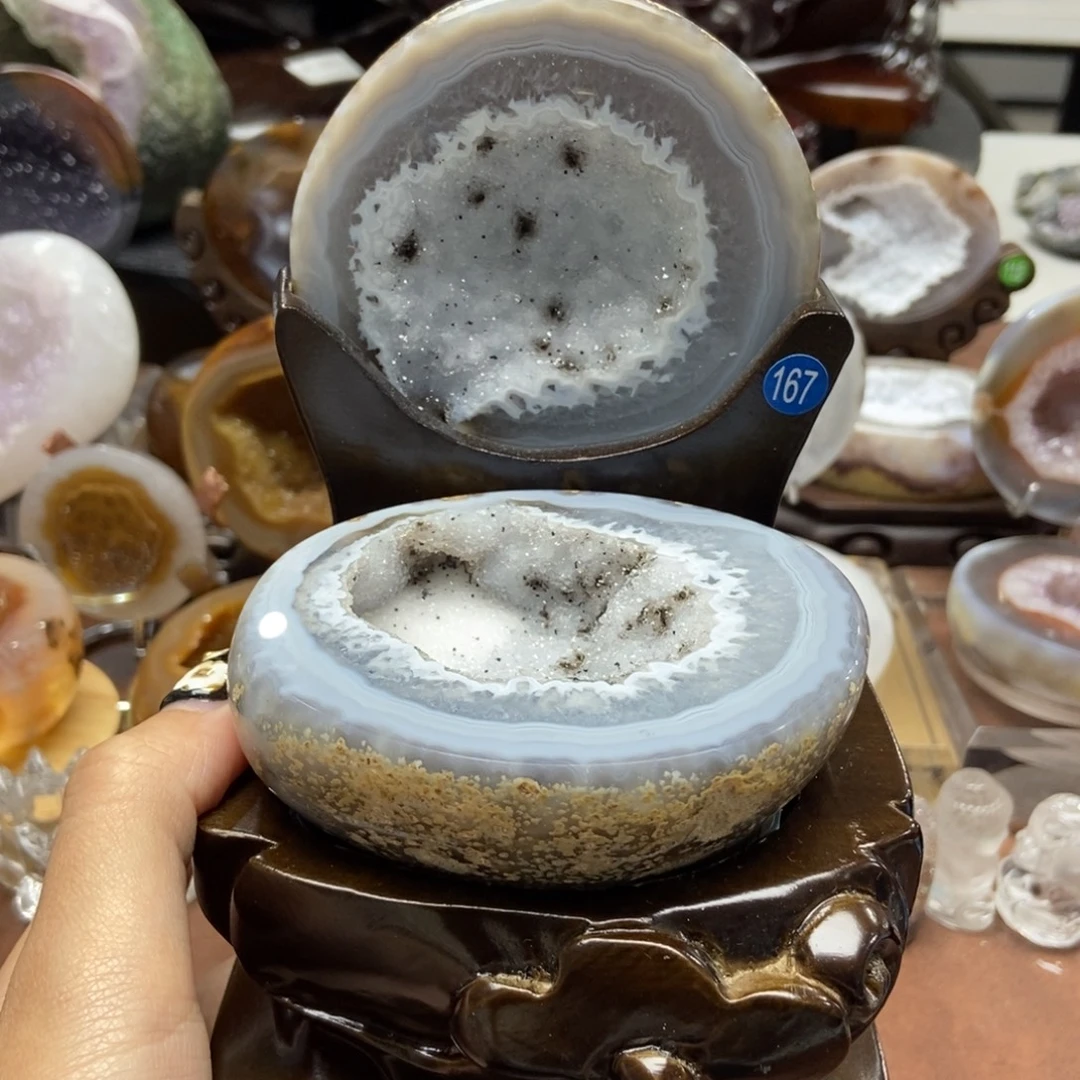 未镶嵌摆件紫晶水晶