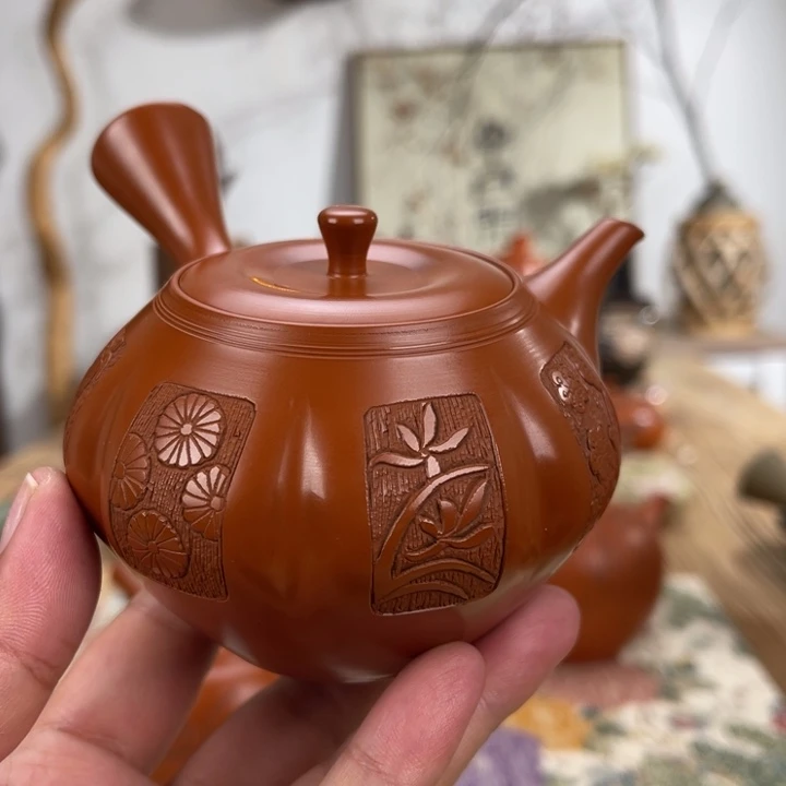 舞***年常滑玉堂手作茶壶