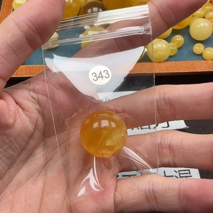 A***风蜜蜡未镶嵌珠宝奇石天然分单343