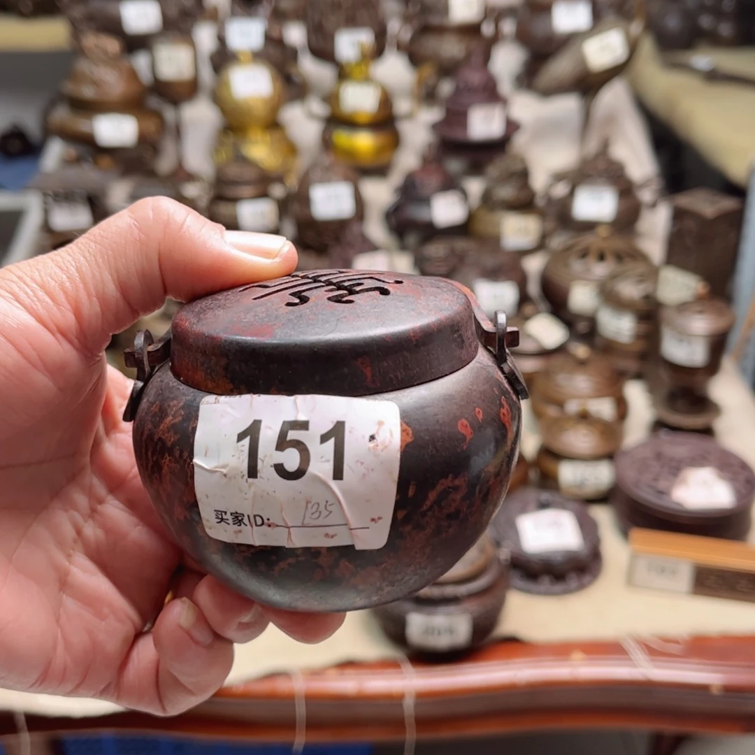 小*茶黄铜材质一物一拍999999