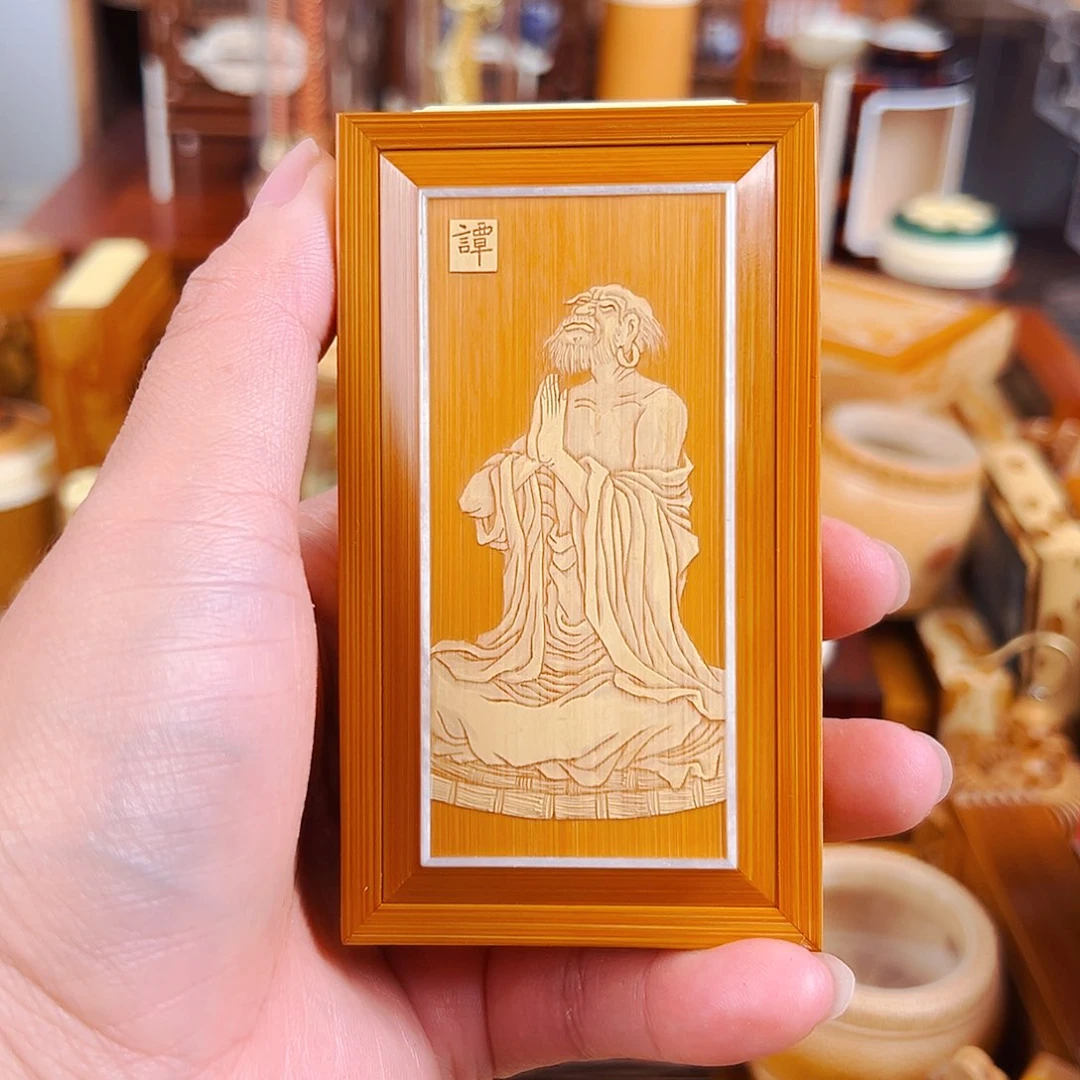 竹达摩一图竹林金钟盒➕竹蛉
