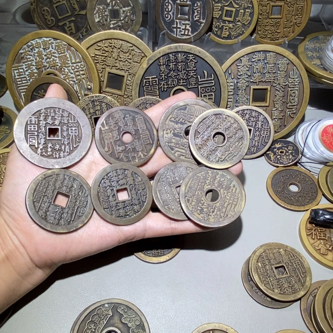 清***风铜翻砂铸造现代工艺品