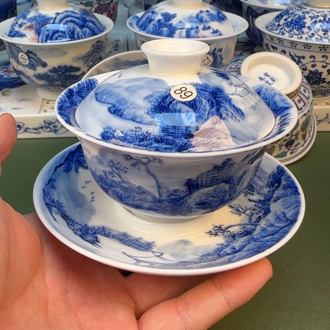 彦祖纯手工手绘茶具89