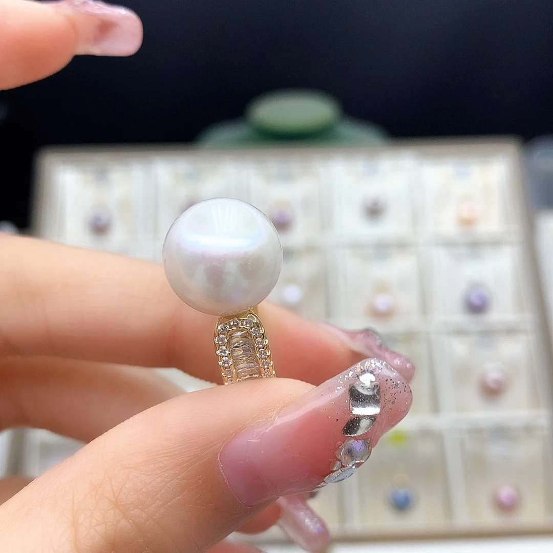 淡水珍珠颈饰合金