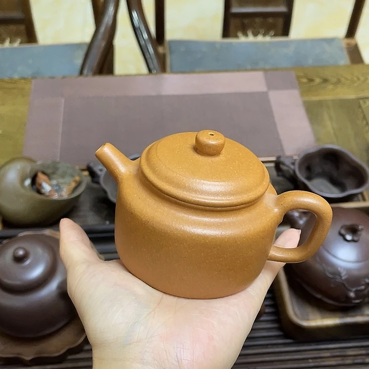 茶壶紫砂全全手工打造