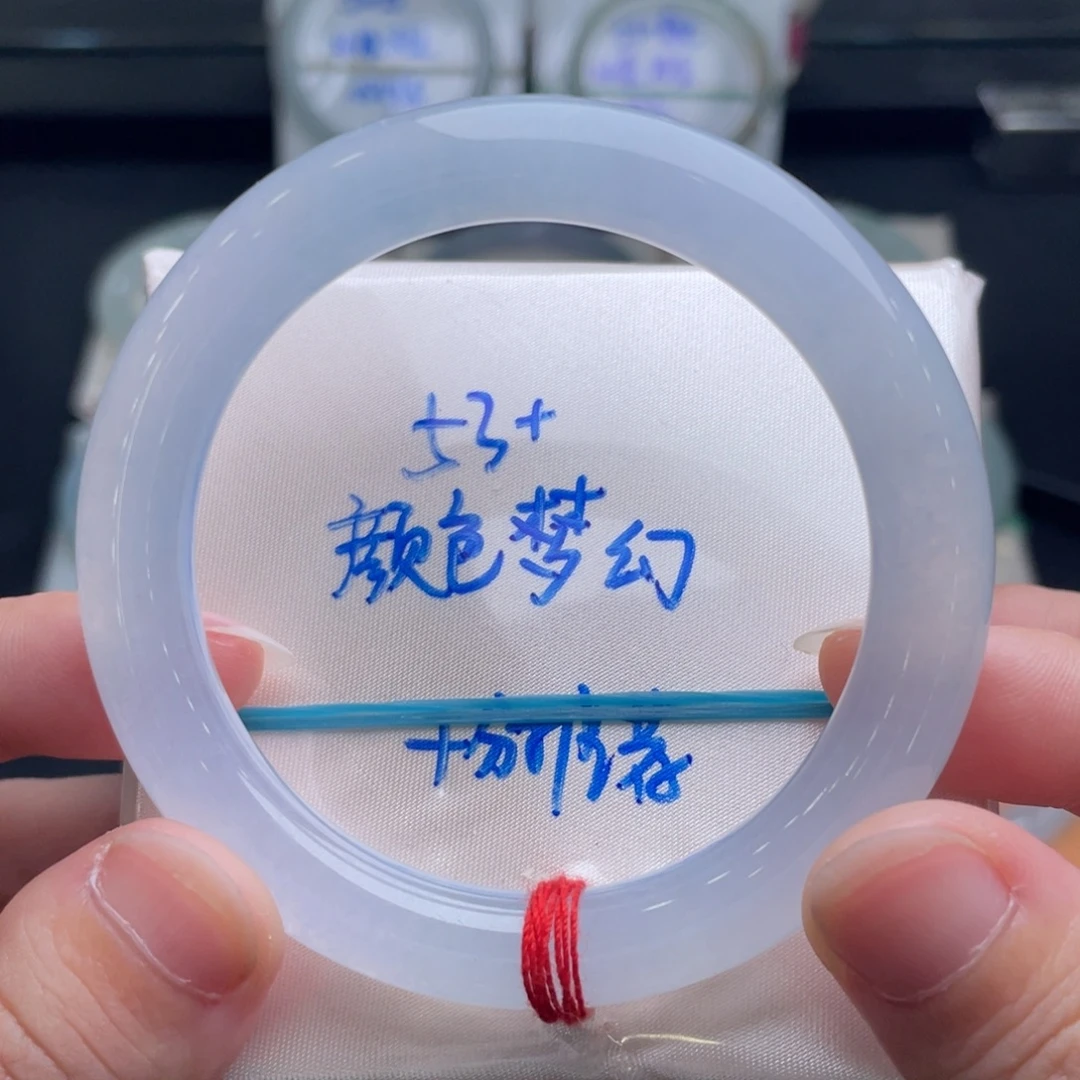 翡翠未镶嵌手镯翡翠手镯34