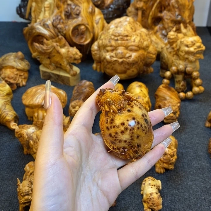 柏木慢*懂龙龟手把件