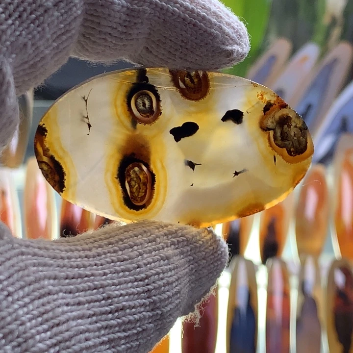 未镶嵌玛瑙/玉髓珠宝半成品88