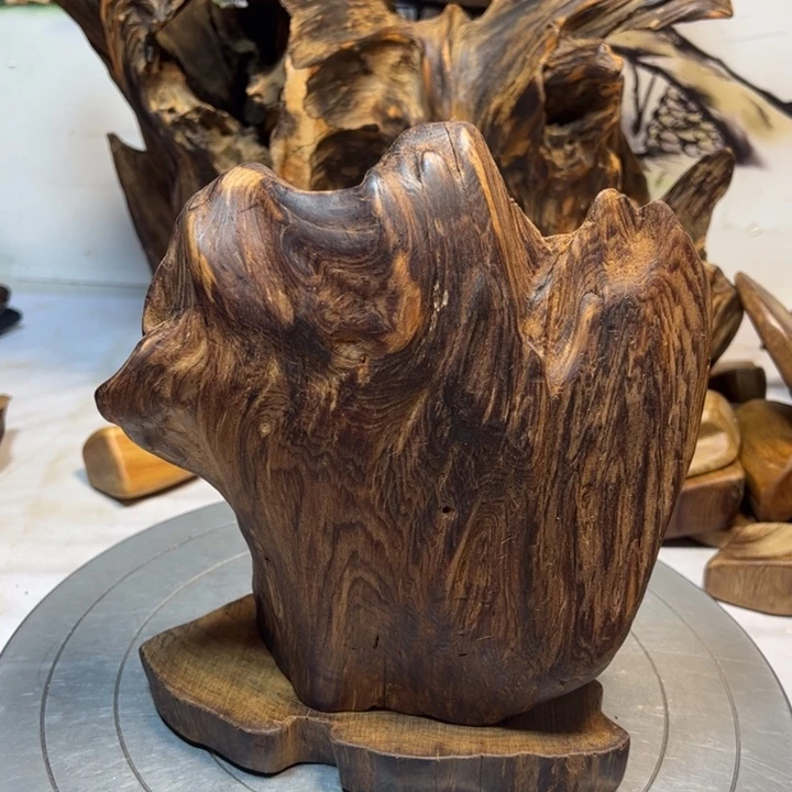 龙***哥木一物一拍80摆件