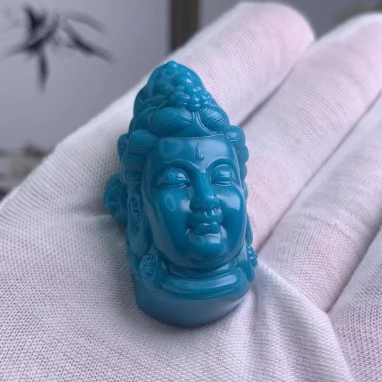 【禧松甄选】精选珍藏级高品质纯手工打磨精工雕刻观音头